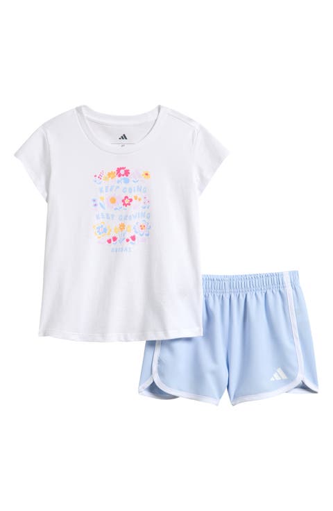 Kids' Graphic T-Shirt & Shorts Set (Toddler)