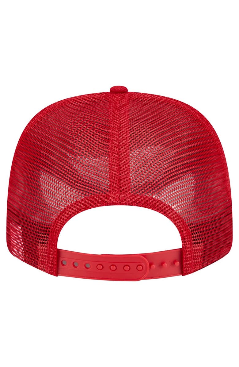 New Era Men's New Era Red Los Angeles Angels Flag 9SEVENTY COOLERA Stretch-Snap Hat, Alternate, color, Red