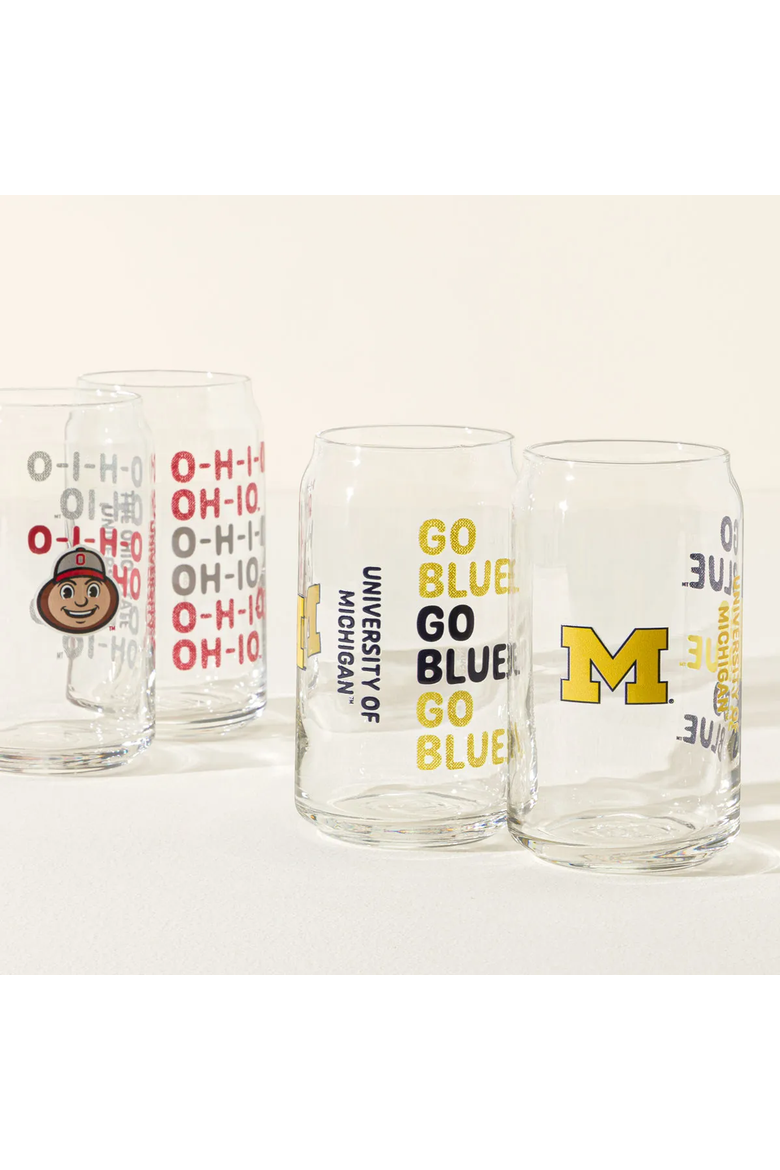 Show Your Spirit! College Can-Shaped Glass Set, Alternate, color, Texas A&M University