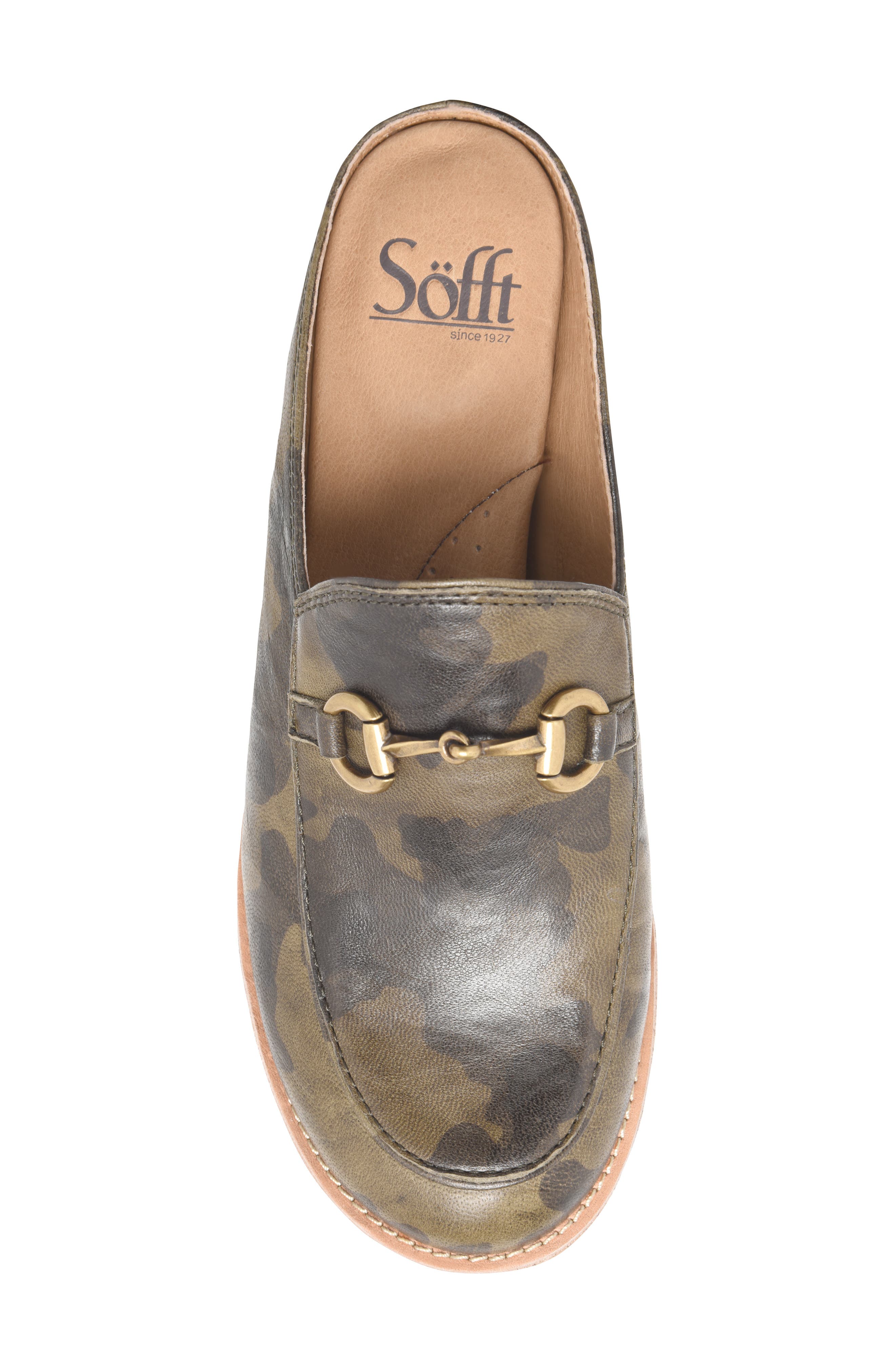 Naoko Loafer Mule, Alternate, color, OLIVE