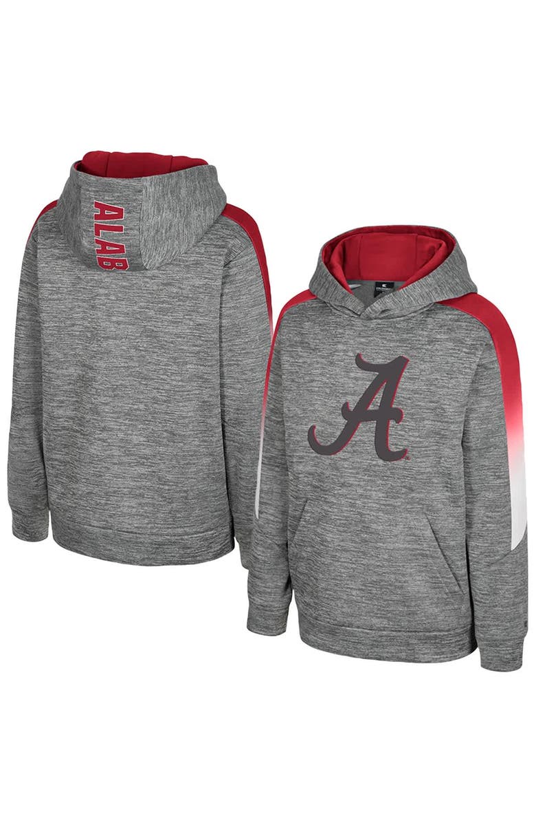 COLOSSEUM Youth Colosseum Gray Alabama Crimson Tide The Gang Hoodie, Main, color, Gray