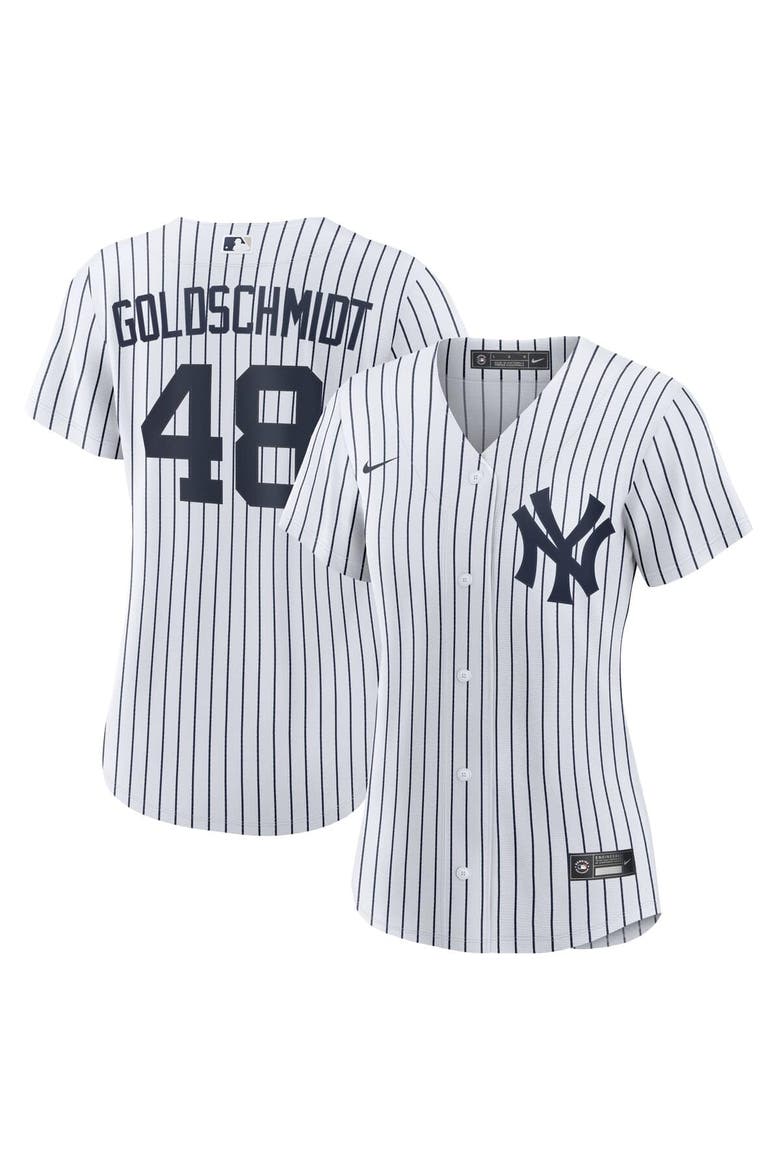 Women's Nike Paul Goldschmidt White New York Yankees Home Replica Jersey, Main, color, White