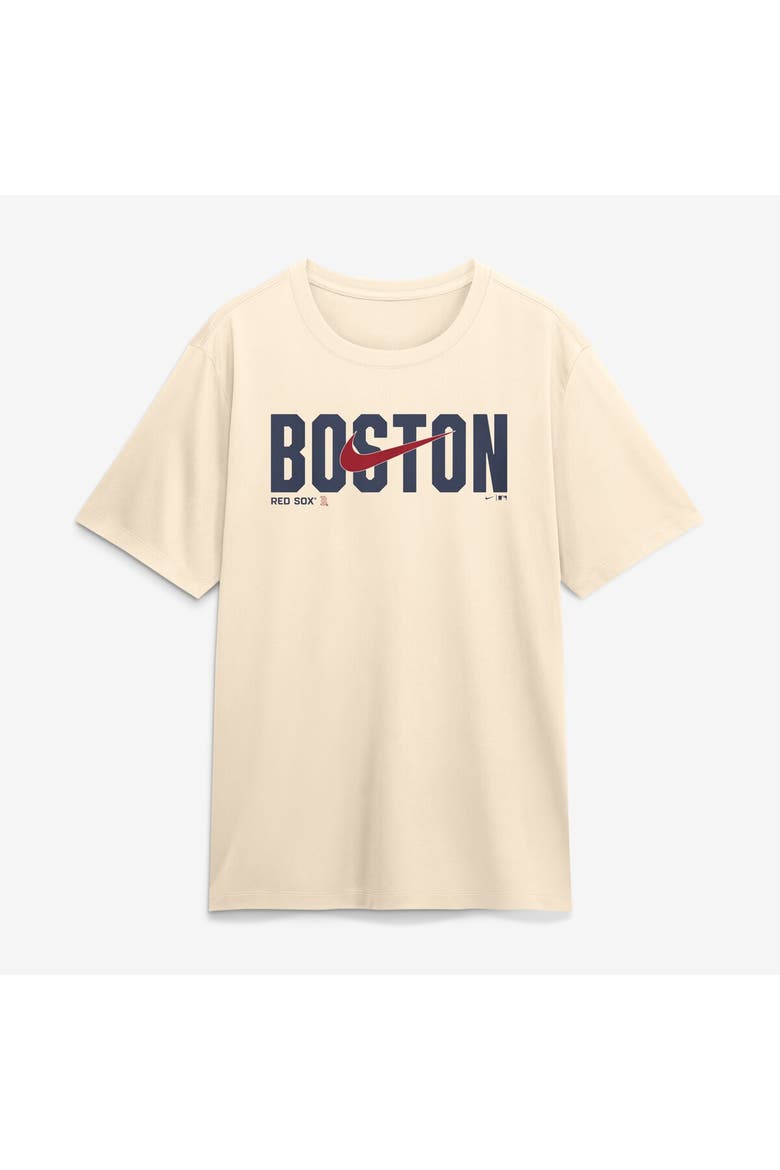Men's Nike Cream Boston Red Sox Swoosh Legend Dri-FIT T-Shirt, Alternate, color, Cream
