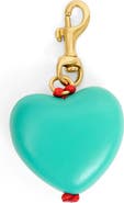 Clare V. Grande Heart Key Fob