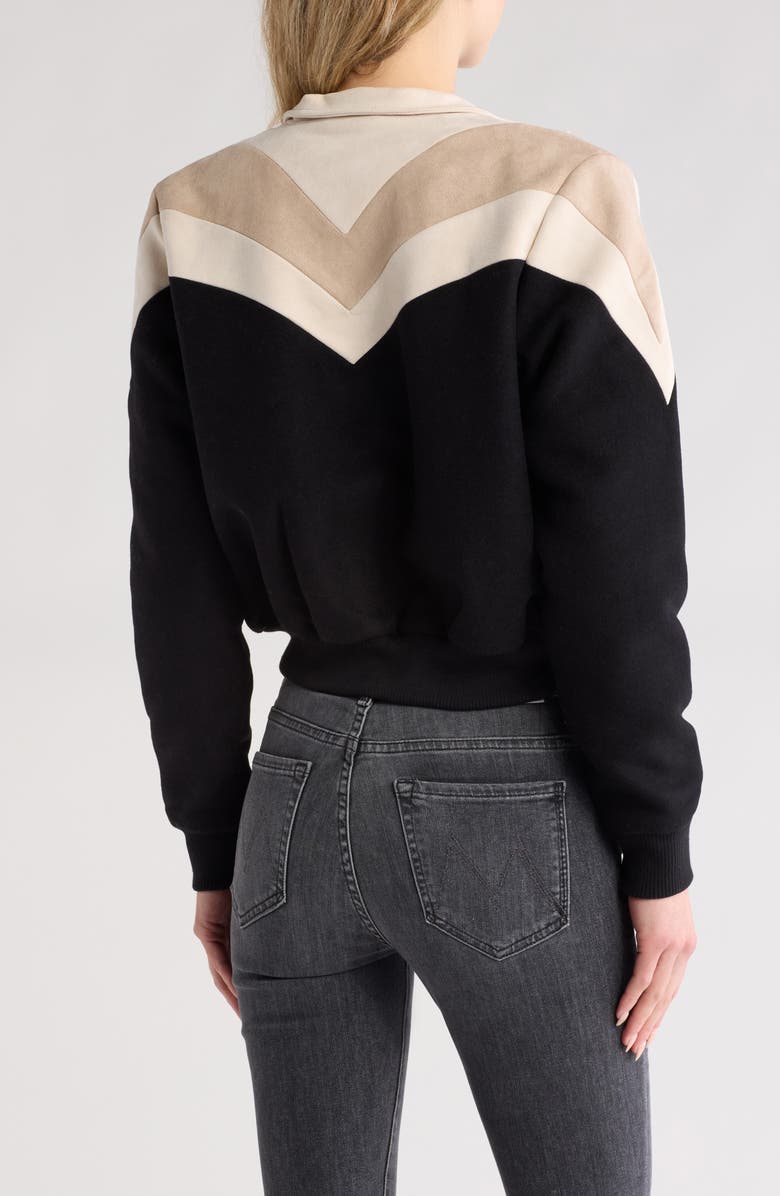 MOTHER The Big 'M' Chevron Jacket, Alternate, color, 