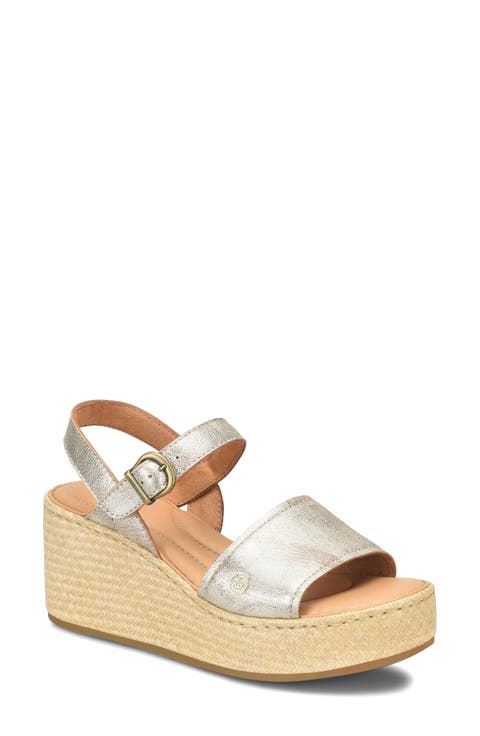 Santos Platform Wedge Sandal (Women)