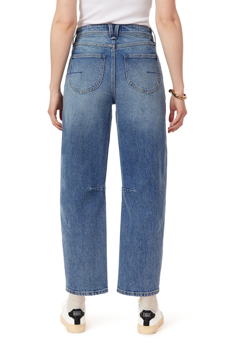 The Current High Waist Barrel Jeans, Alternate, color, CLINTON HILL