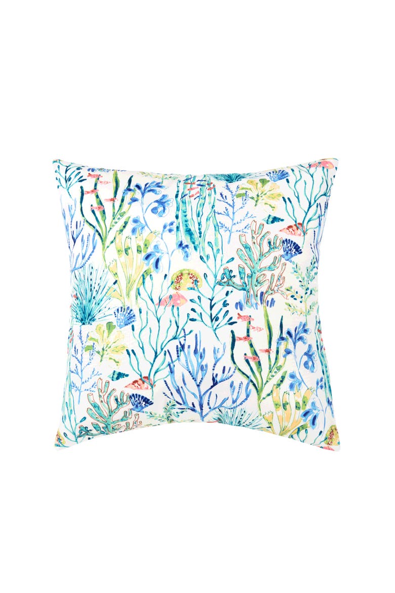 Coralie Sound Indoor/Outdoor Accent Pillow, Main, color, Green