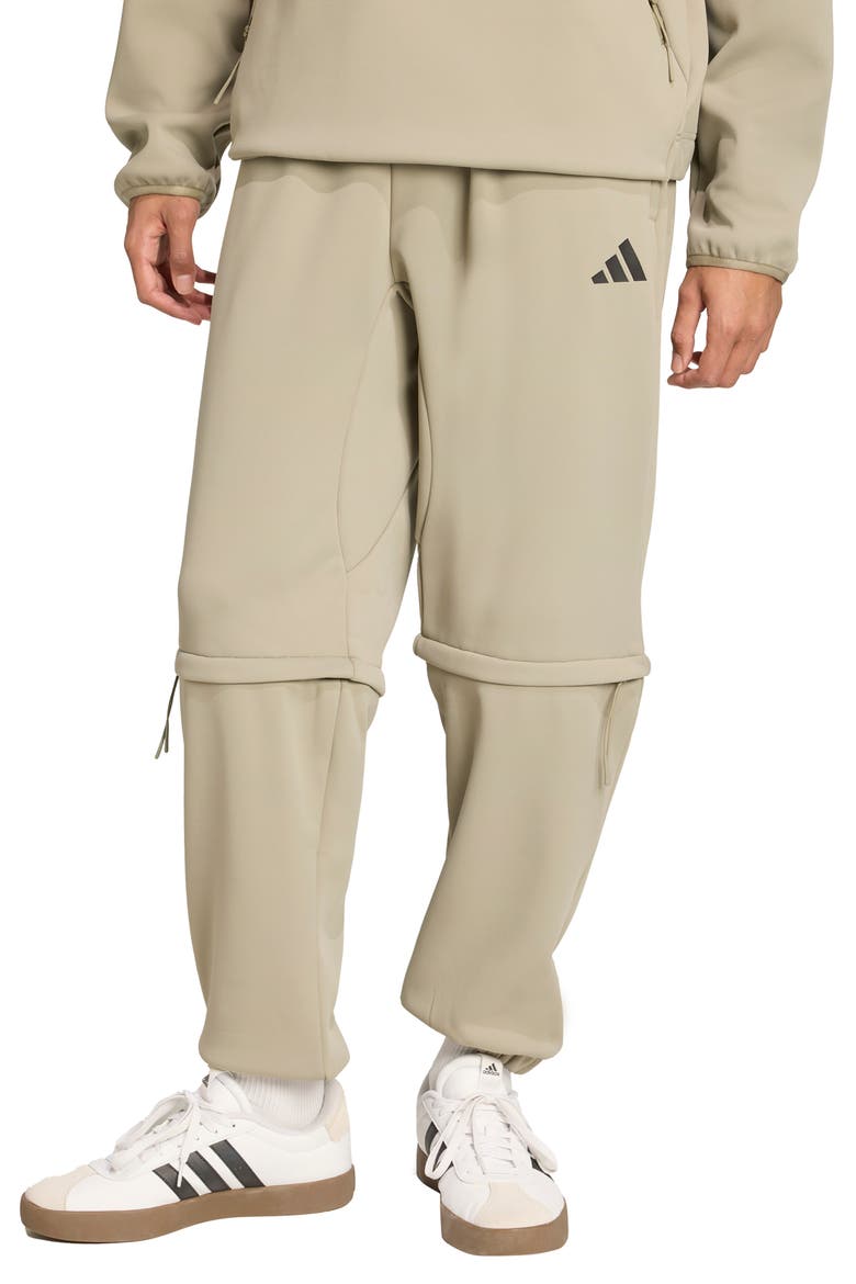 Climawarm Double Knit Sweatpants, Main, color, SILVER PEBBLE
