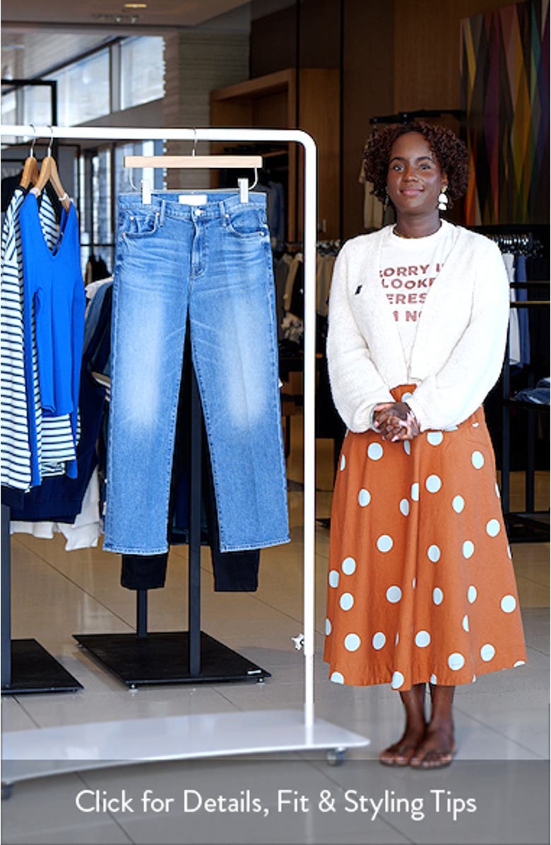 Lil Kick It High Waist Straight Leg Jeans, sales video thumbnail