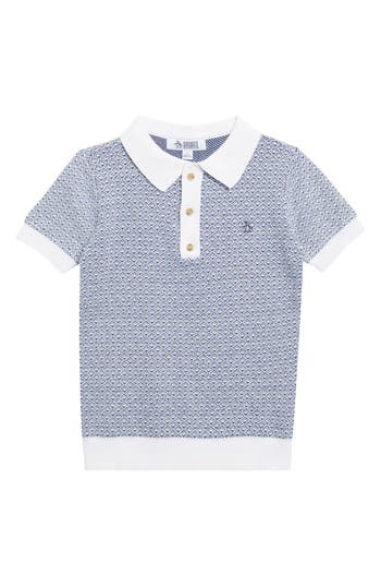 ORIGINAL PENGUIN ORIGINAL PENGUIN KIDS' COTTON SWEATER POLO