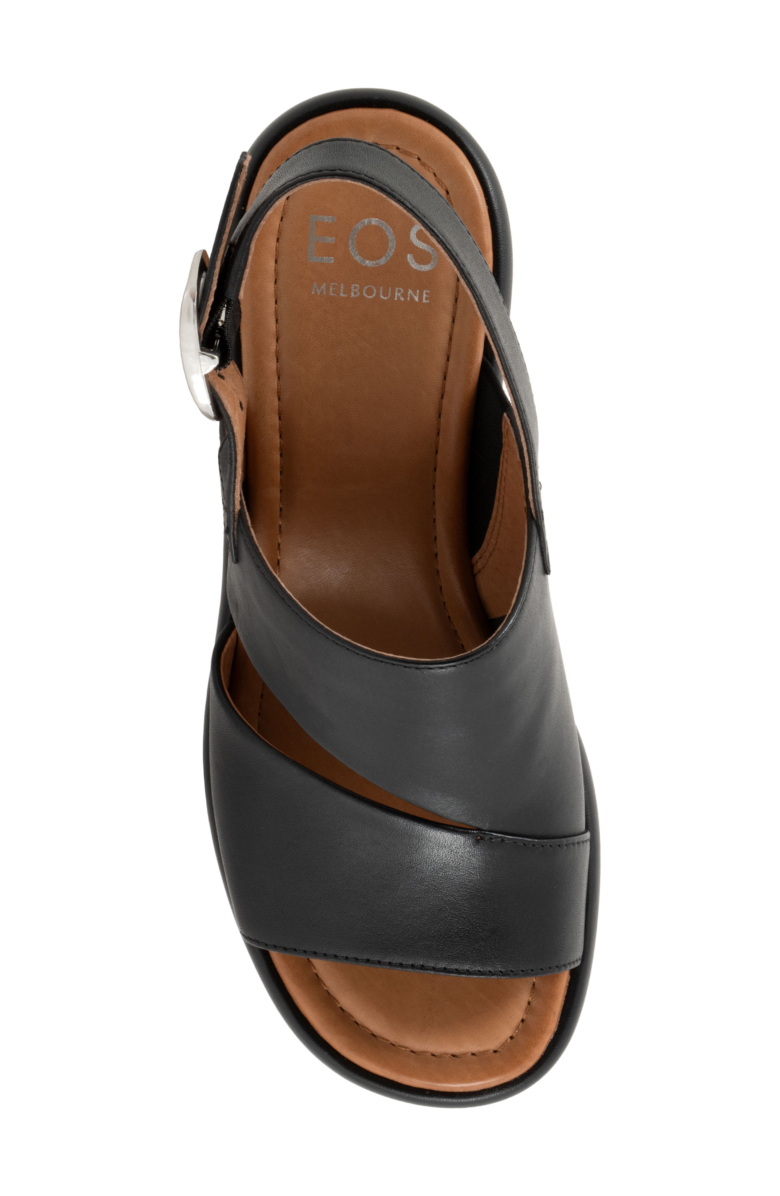 EOS FOOTWEAR Mentas Slingback Platform Wedge Sandal, Alternate, color, 