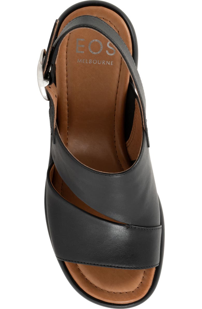 EOS FOOTWEAR Mentas Slingback Platform Wedge Sandal, Alternate, color,