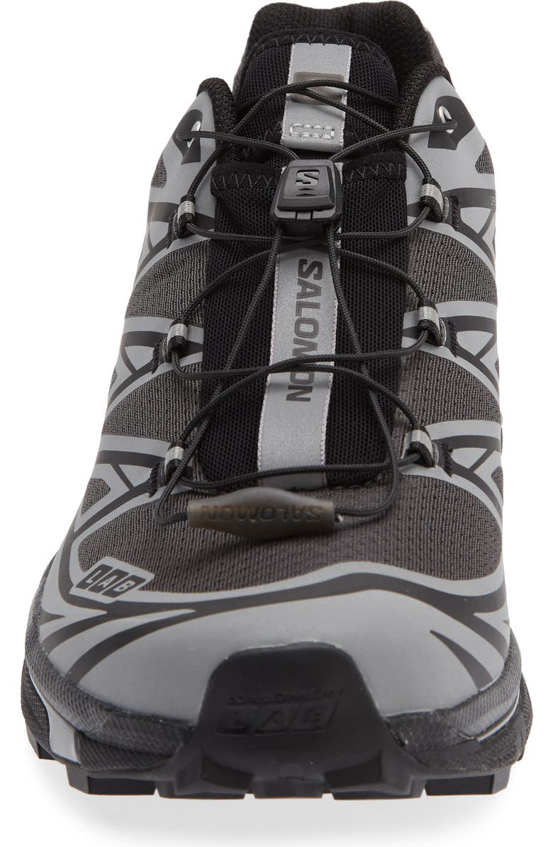 Salomon Gender Inclusive XT-6 Sneaker, Alternate, color, Black/ Black/ Silver