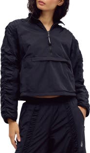 Free People Alpine Reversible Half Zip Jacket