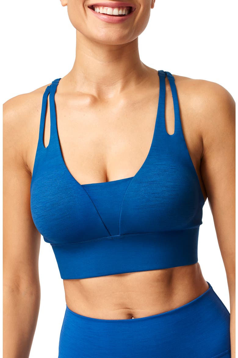 Super Sculpt Sports Bra, Main, color, BLUE QUARTZ