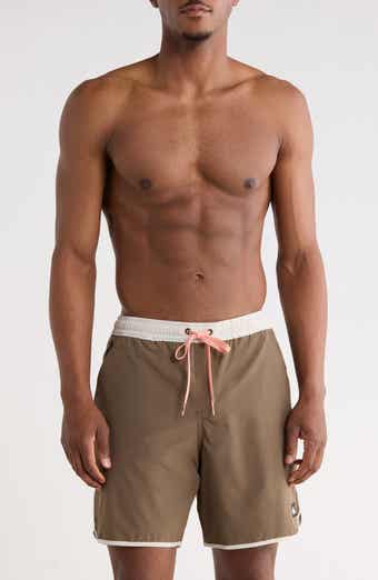 Quiksilver Sunsetter Scalloped Hem Volley Board Shorts