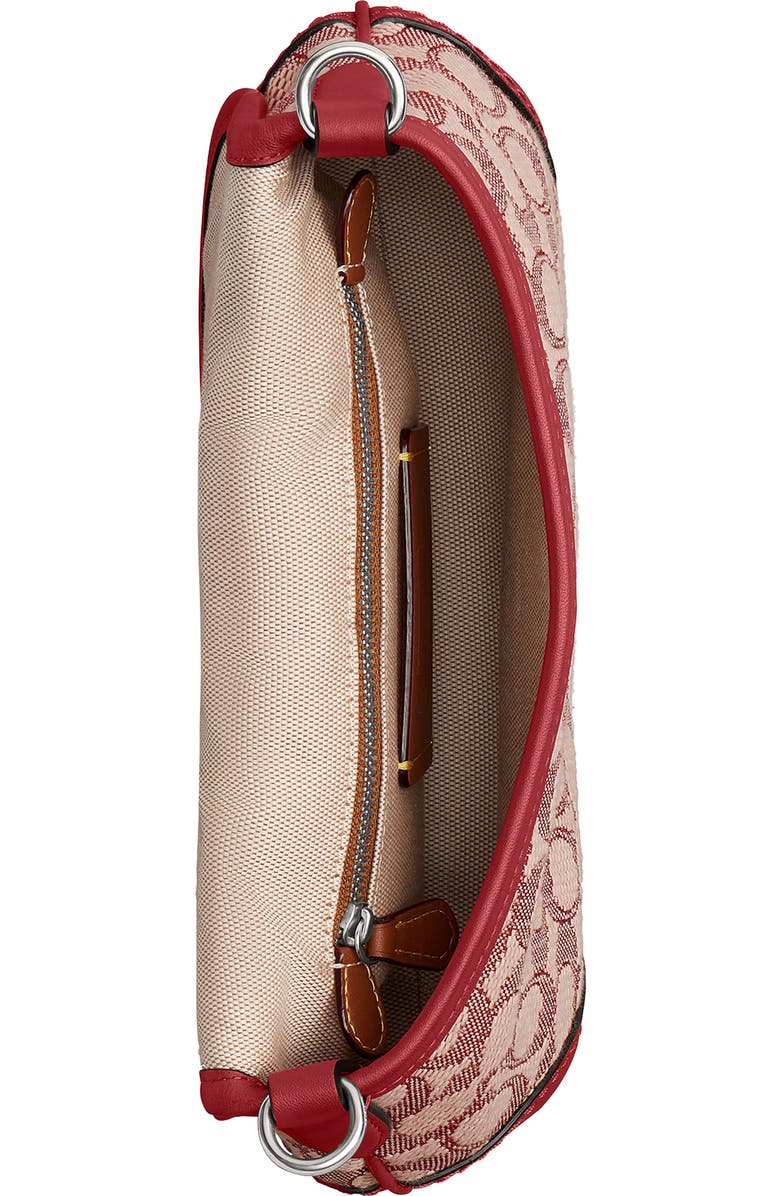 COACH Soho Flap Bag In Signature Textile Jacquard, Alternate, color,