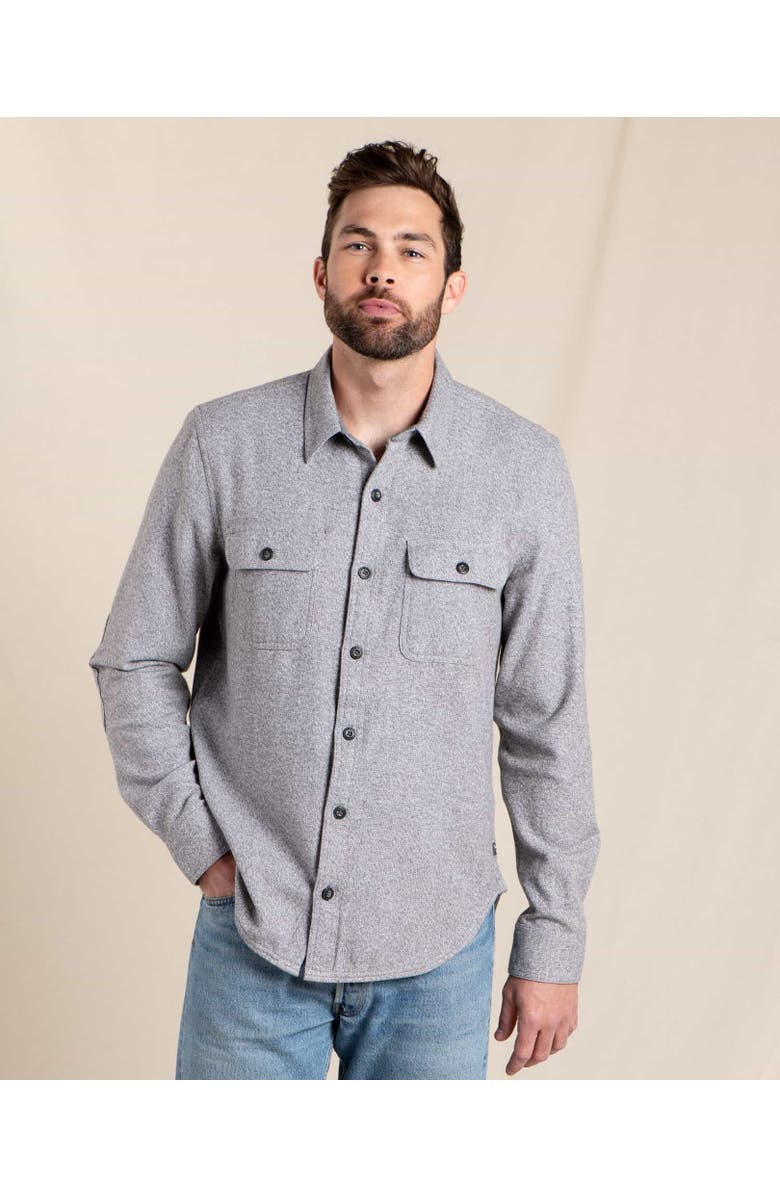 Toad & Co Ranchero Long Sleeve Shirt, Main, color, Smoke