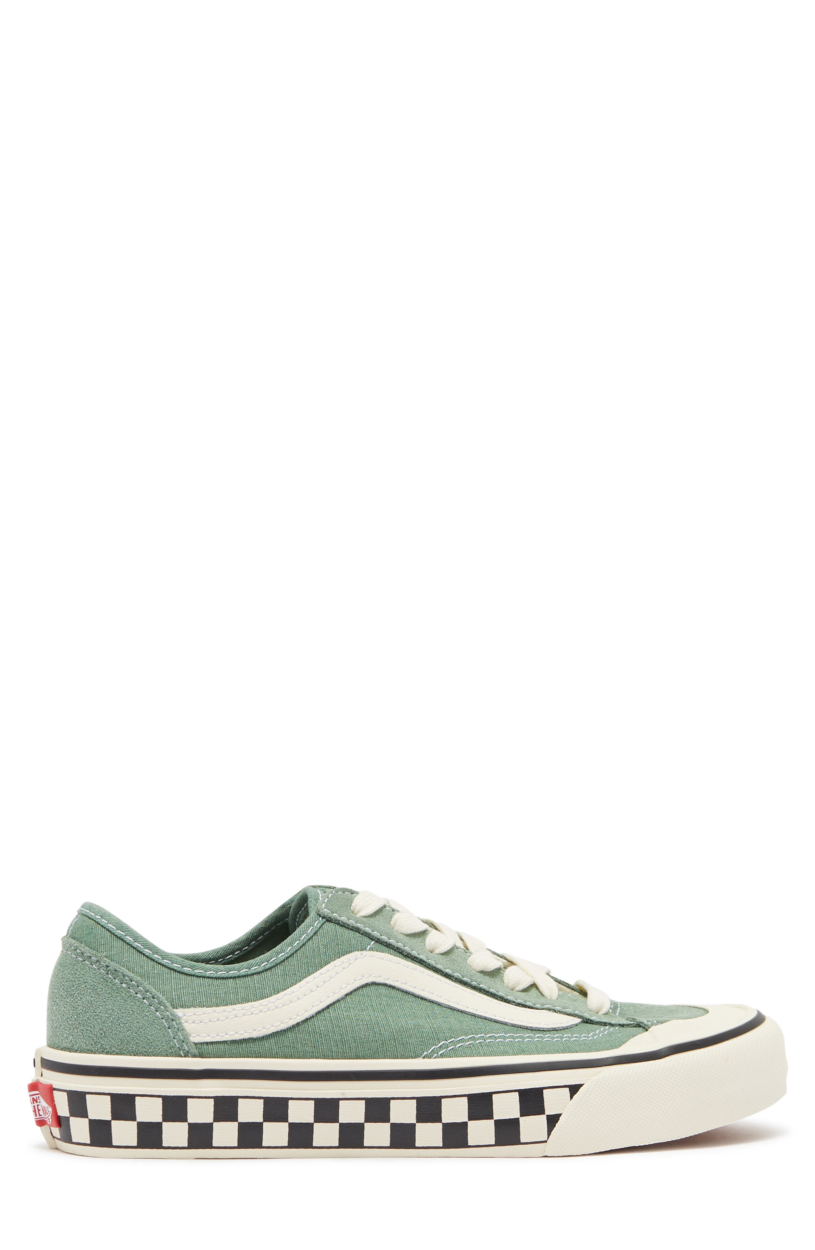 Decon Mixed Media Sneaker, Alternate, color, SALT WASHHDGGRANTIQUWHT