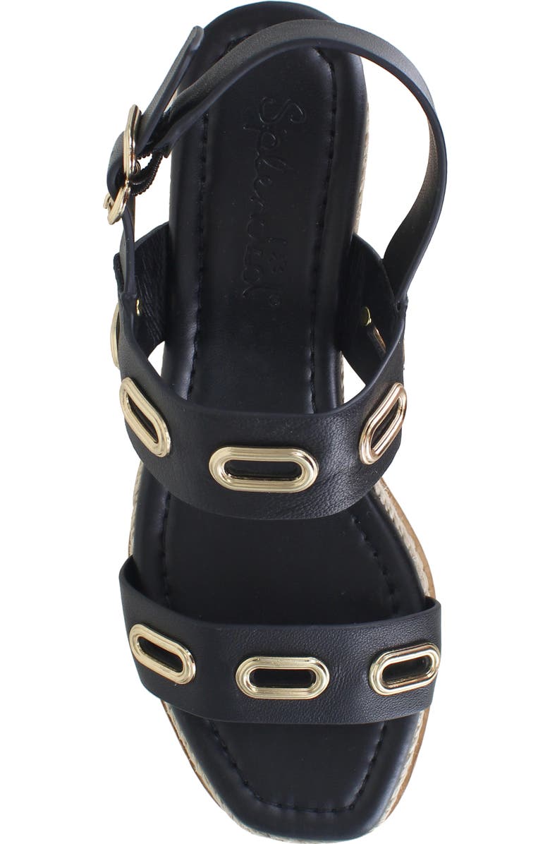 Splendid Dani Slingback Espadrille Platform Wedge Sandal, Alternate, color,