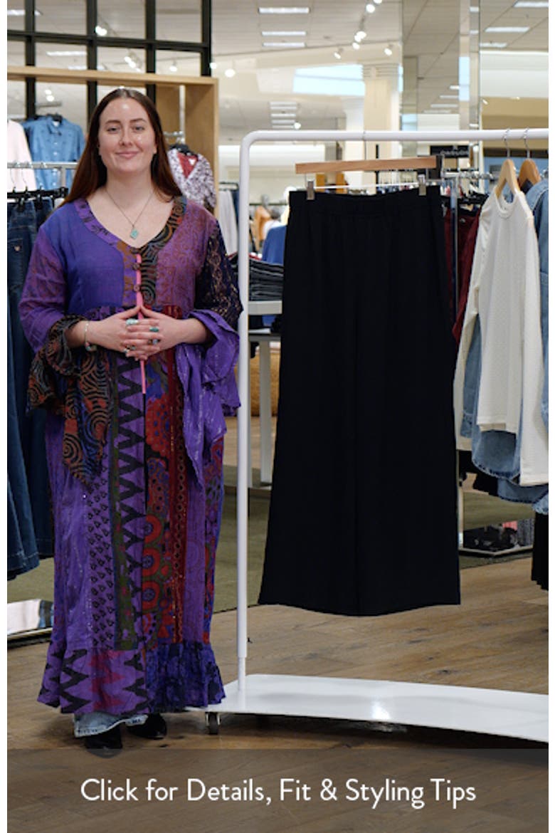 Clark Wide Leg Crepe Pants video
