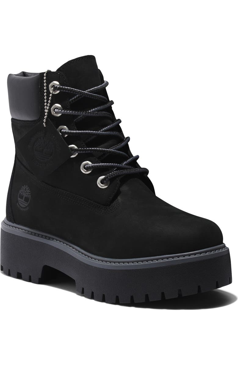 Timberland Stone Street Waterproof Platform Boot, Main, color,