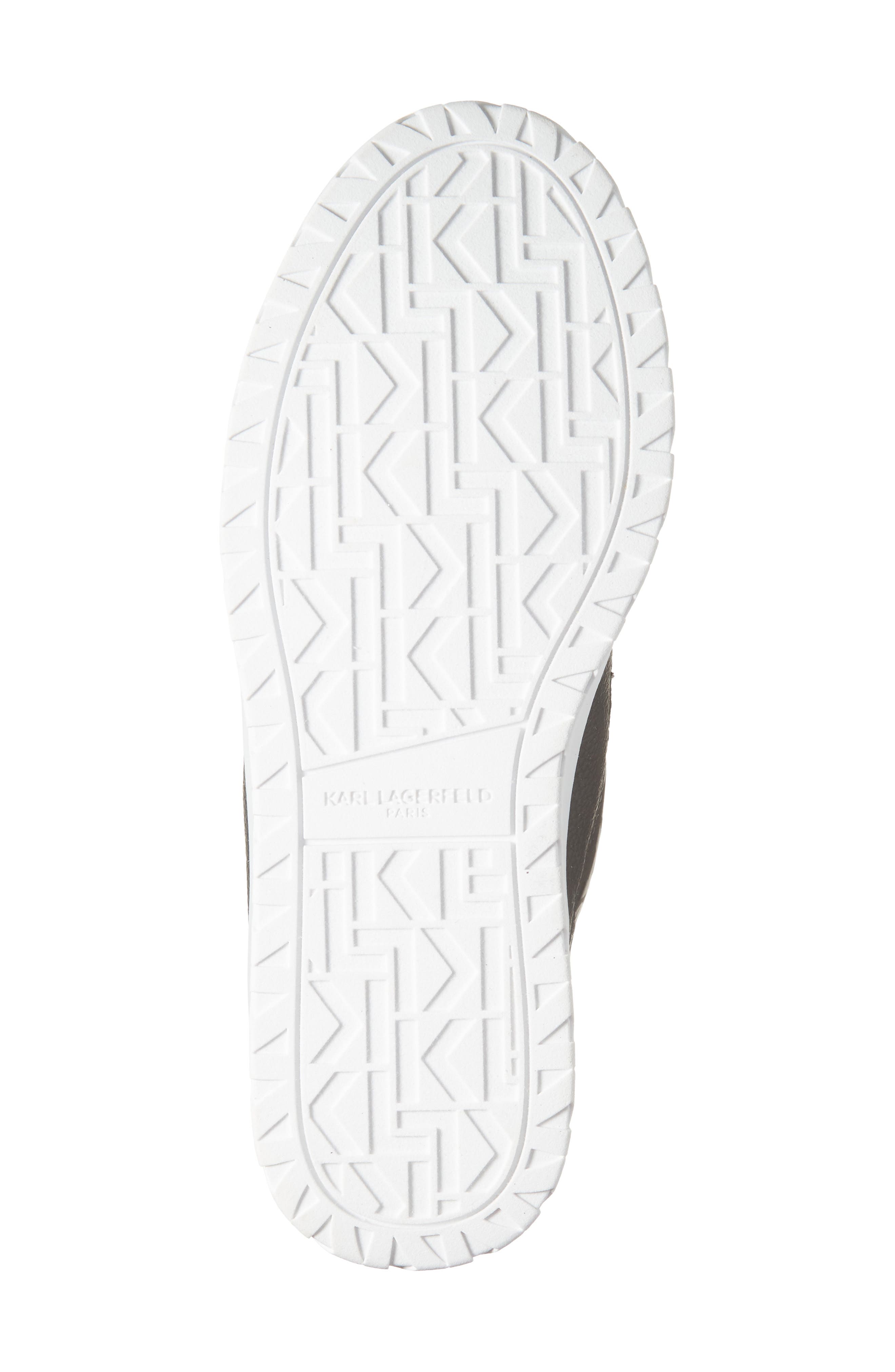 KARL LAGERFELD PARIS Berdina Wedge Boot, Alternate, color, Black