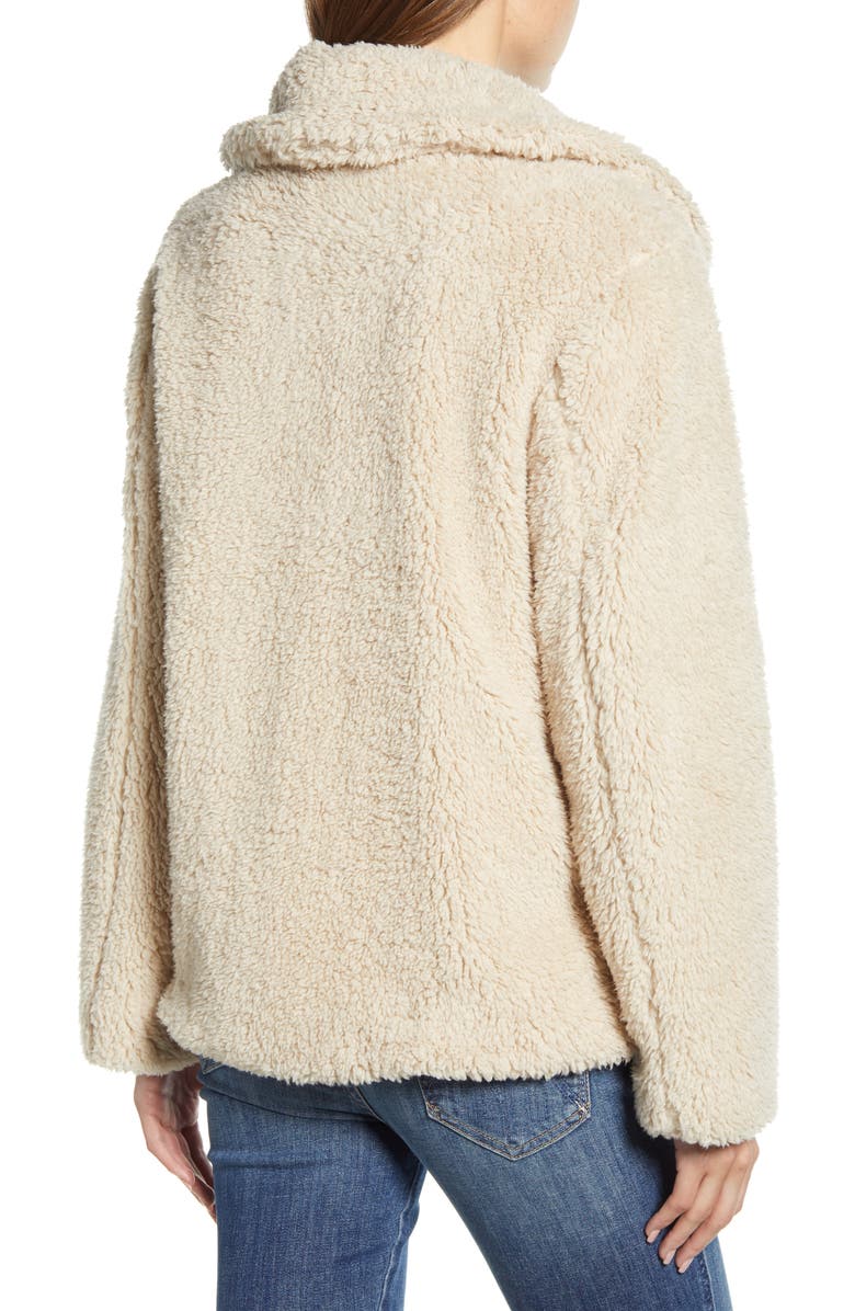 Sanctuary Faux Fur Teddy Coat, Alternate, color,