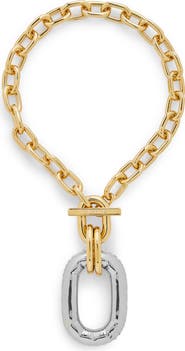 Rabanne 2-Tone XL Link Necklace