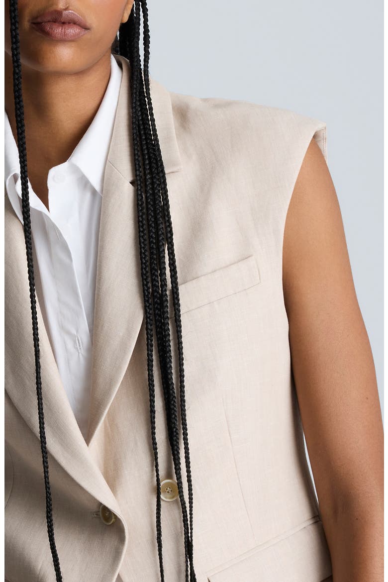 【FINE】tencel front layered vest Kenneth Cole Layered Vest with Detachable Shirt Inset (Women
