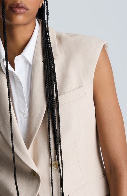 Kenneth Cole Layered Vest With Detachable Shirt Inset In Lt Bronze Multi