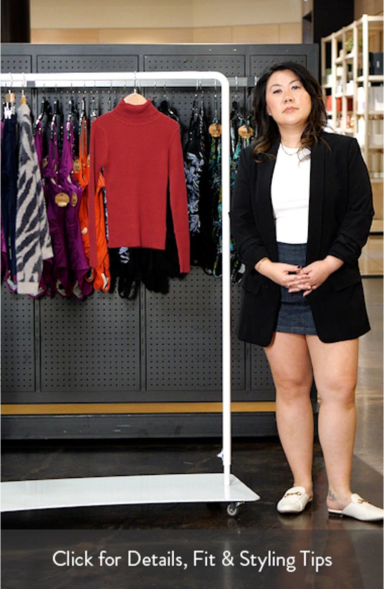 Kids' Rib Turtleneck Sweater, sales video thumbnail