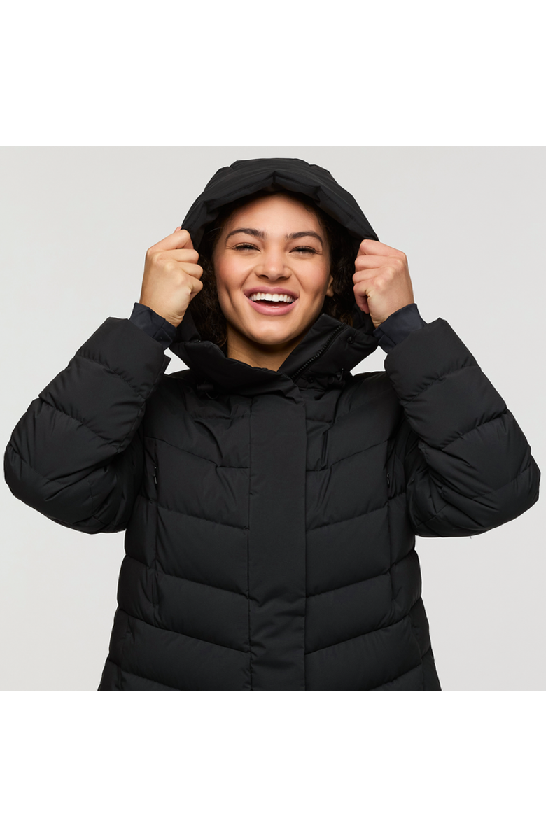 Cotopaxi Alivio Down Parka - Women's, Alternate, color, Cotopaxi Black