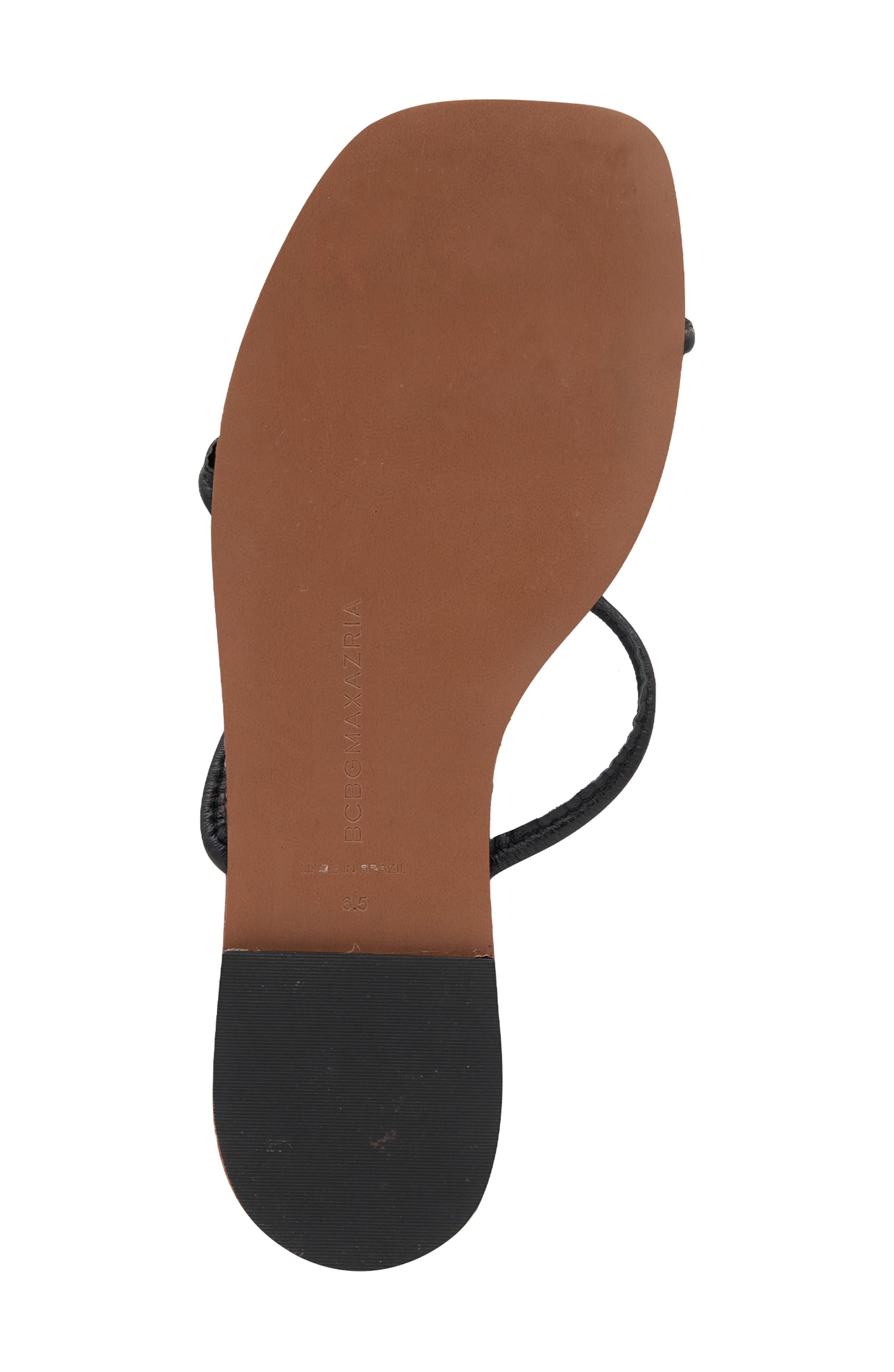 BCBGMAXAZRIA Bali Sandal, Alternate, color, Black/ Tan