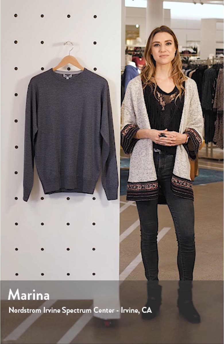 Crown Wool & Silk Sweater, sales video thumbnail