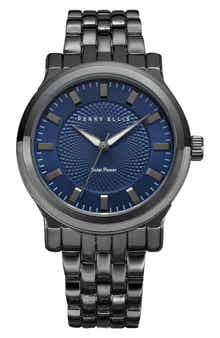Perry Ellis Solar Mesh Strap Watch