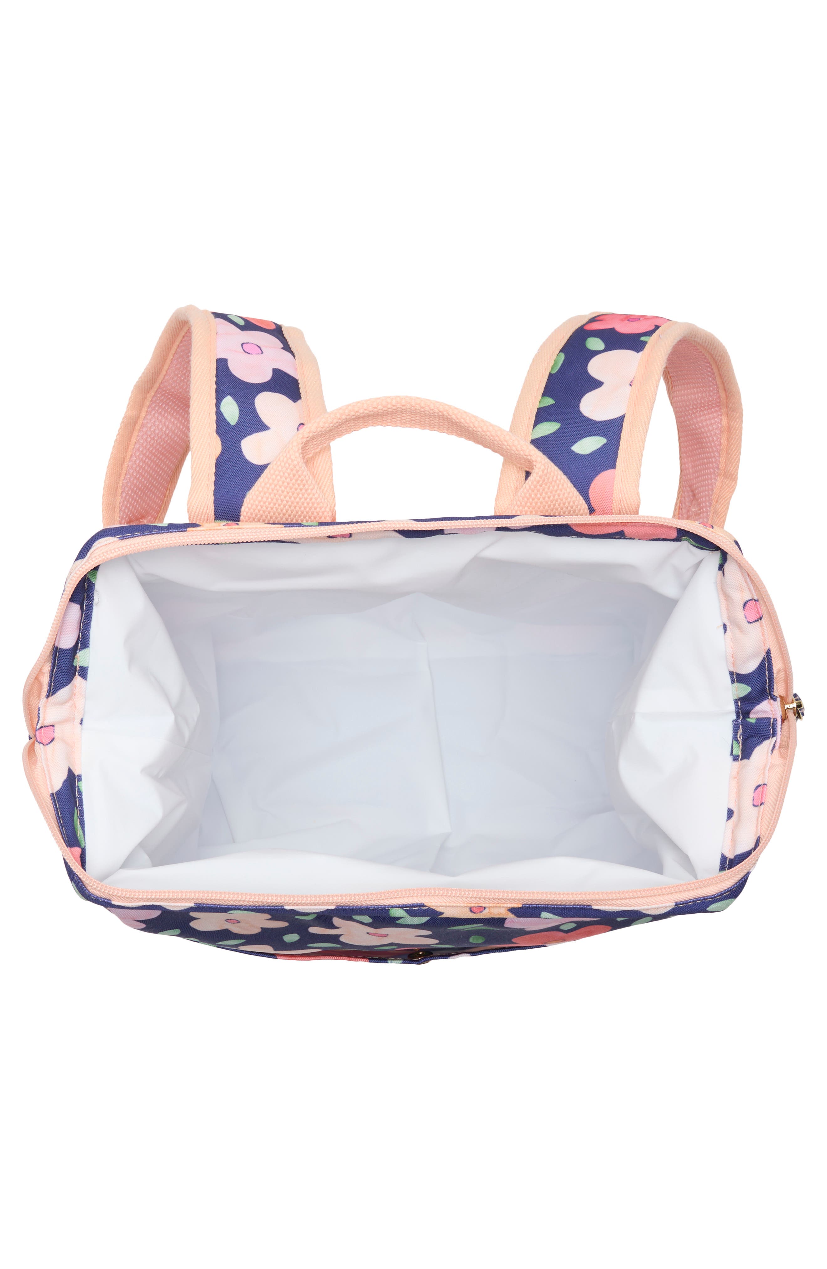 Cooler Backpack, Alternate, color, NAVY BOLD FLORAL