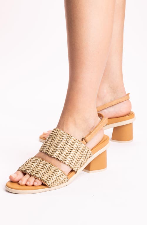 L'amour Des Pieds Ursa Slingback Sandal In Natural