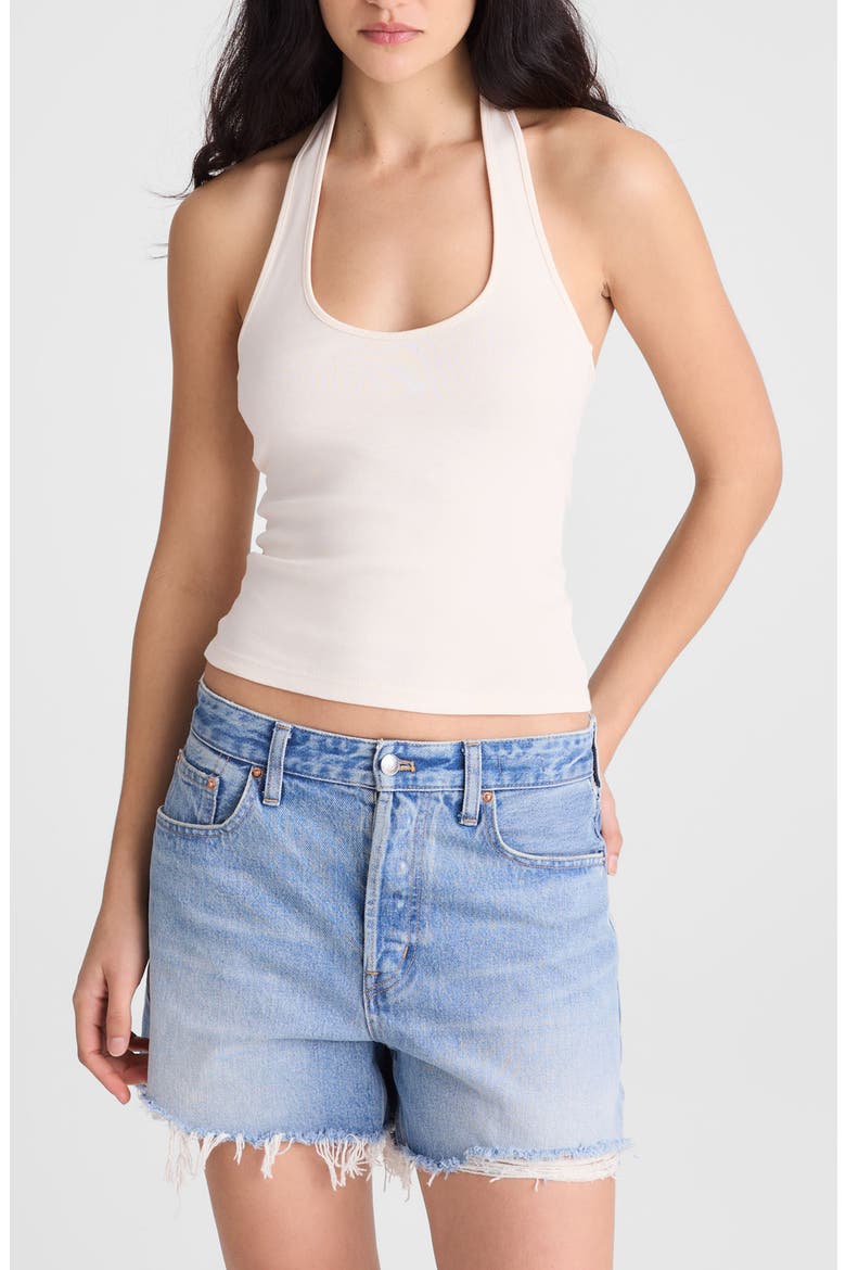 The '90s Halter Top, Main, color, VINTAGE IVORY