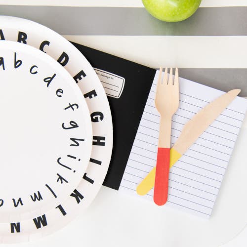 Daydream Society School Days Abc Plates