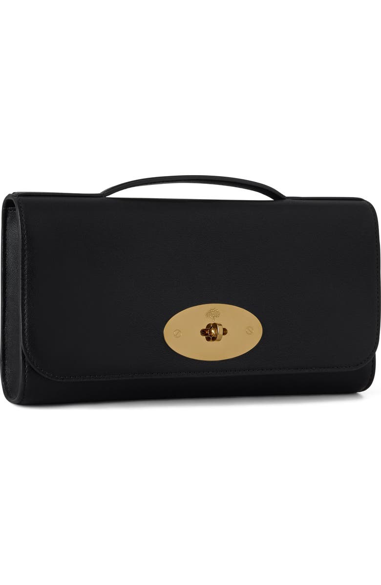 Mulberry Lily Clutch, Alternate, color, Black