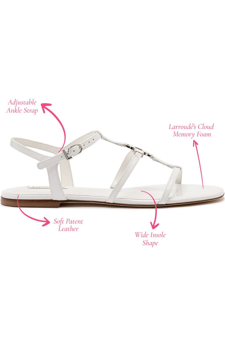 Larroudé Hana Flat, Alternate, color,