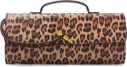 Adornia Leopard Print Faux Leather Envelope Bag