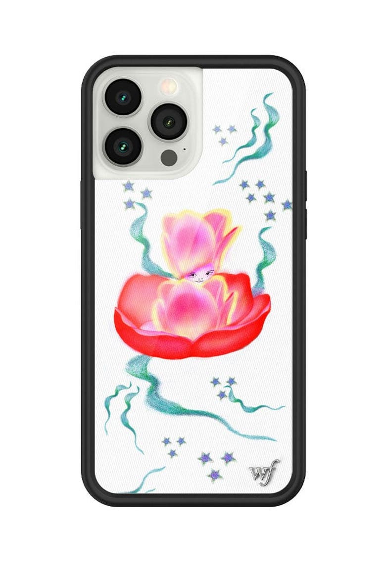 Tulip Baby iPhone Case, Alternate, color, White