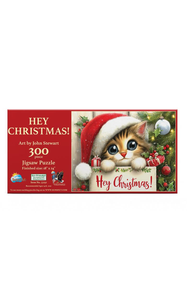 Hey Christmas 300 piece Jigsaw Puzzle for Adults, Alternate, color, Multicolor