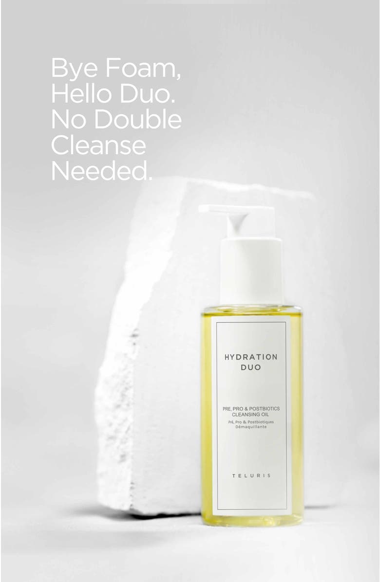 Teluris Hydration Duo Cleansing Oil, Alternate, color, NO COLOR