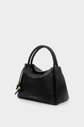 Katie Loxton Nova Woven Texture Top Handle Bag in Black