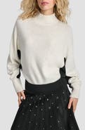 DKNY Colorblock Turtleneck Sweater