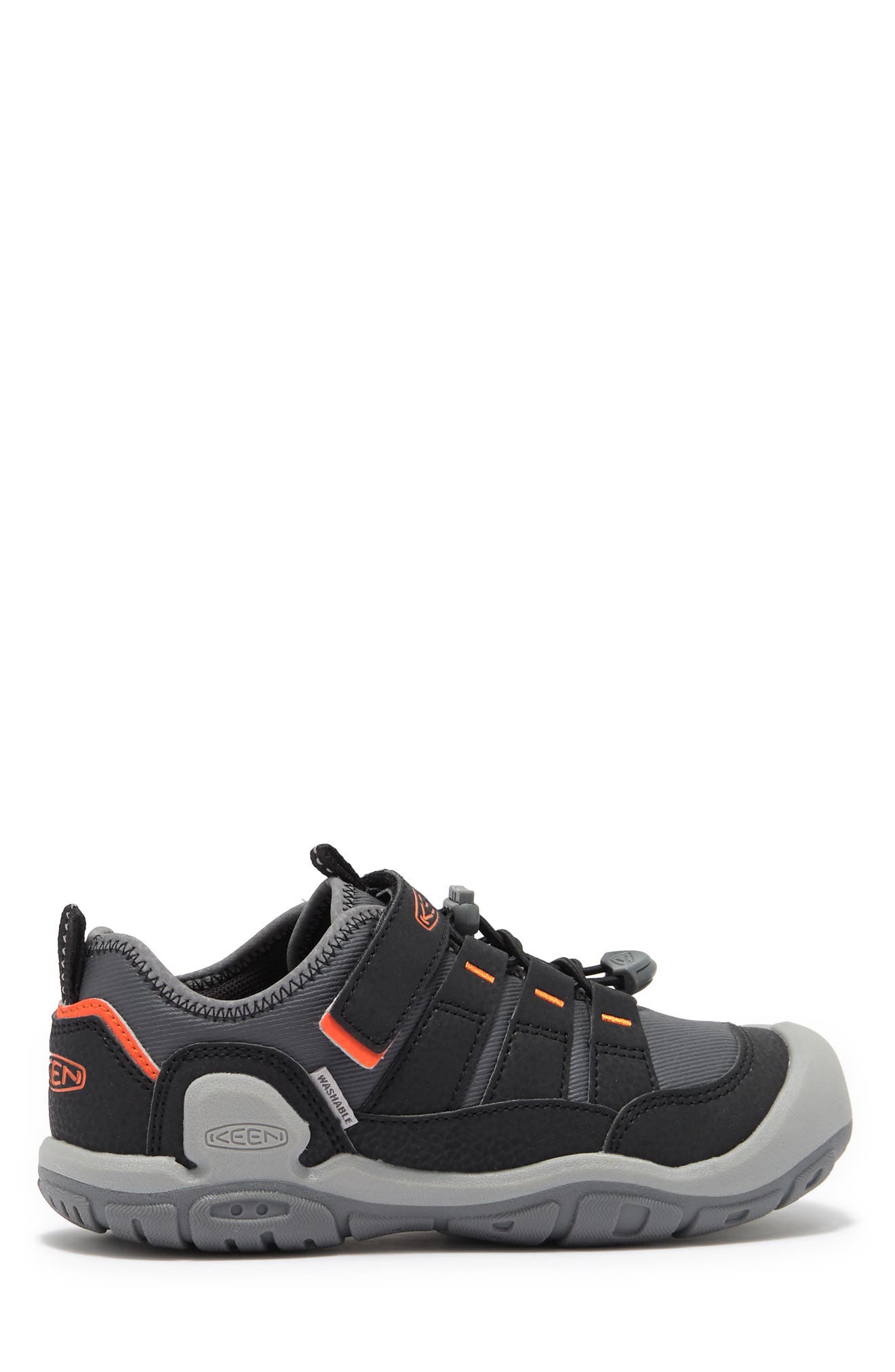 Knotch Hollow Sneaker, Alternate, color, STEEL GREY/ SAFETY ORANGE